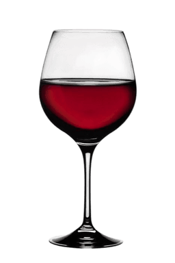 red wine glass